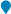 icon location blau